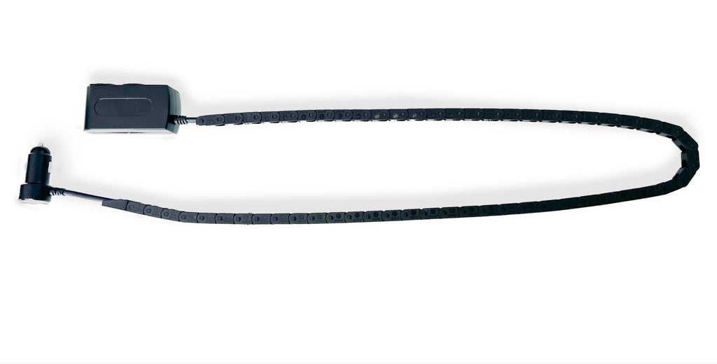 Low profile 7 in 1 12v Charger Adapter with Cable Track