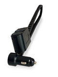 Low profile 7 in 1 12v Charger Adapter with Cable Track