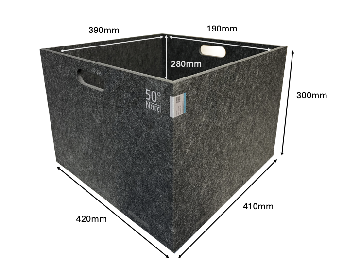 50° Nord Premium Storage Boxes for SpaceMate T7 Ocean