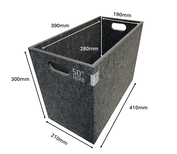 50° Nord Premium Storage Boxes for SpaceMate T7 Ocean