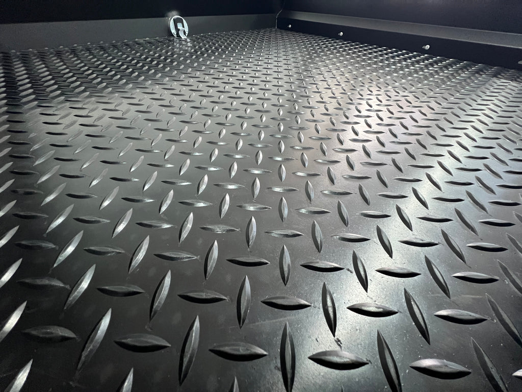 VW California Spacemate Anti Slip, Sound Damping Chequer Plate Rubber Liner