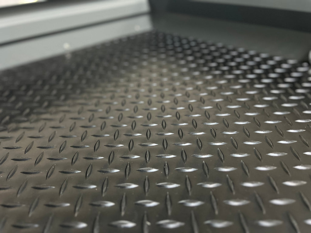 VW California Spacemate Anti Slip, Sound Damping Chequer Plate Rubber Liner